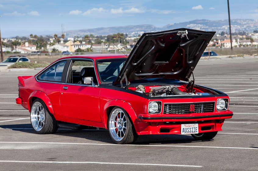Attached picture torana hood up.JPG